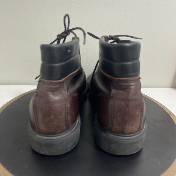 Red Wing Shoes Boots Mens Size 11 Brown Leather Work Oil Resistant Steel Toe USA main image 7
